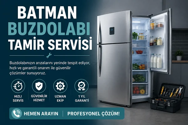 Batman Buzdolabı Tamir Servisi